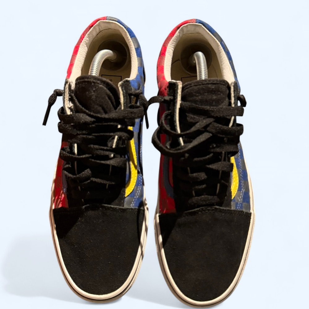 Vans Old Skool Rally Checkered Skateboard Sneakers Men’s Size 10